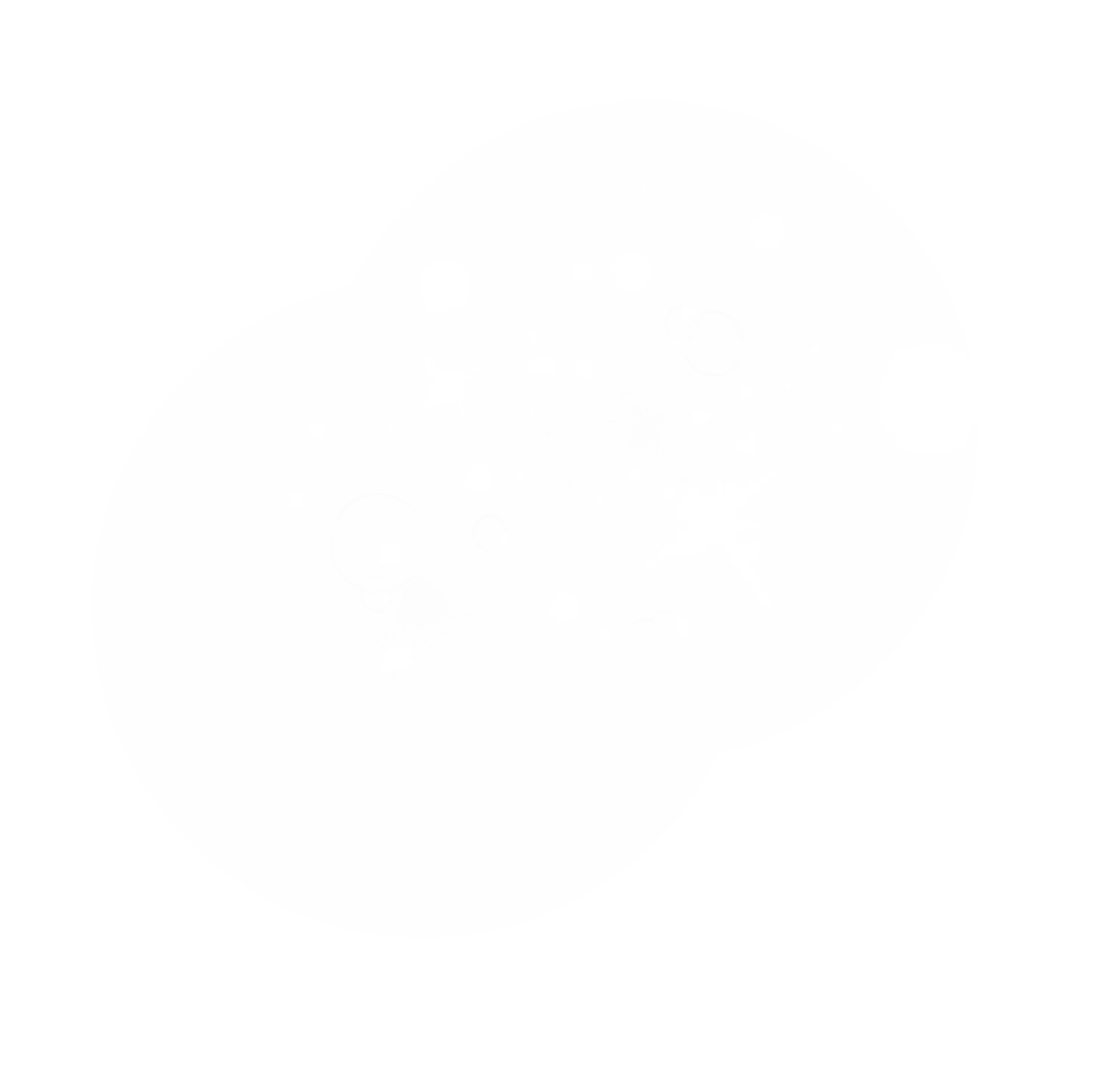 Luminous blinking effect background