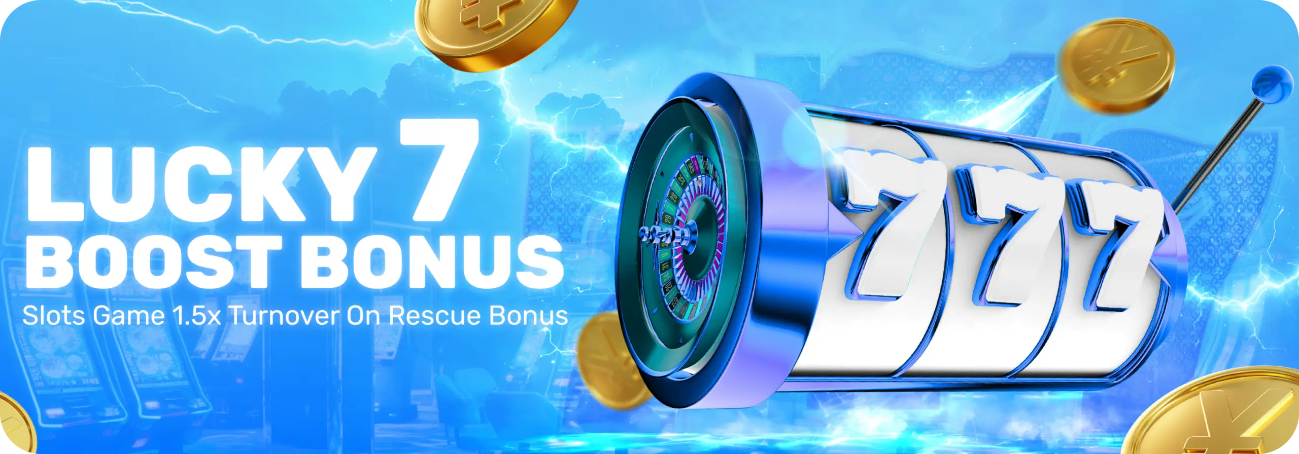 Lucky 7 Boost Bonus Banner